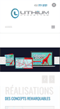 Mobile Screenshot of lithiummarketing.com